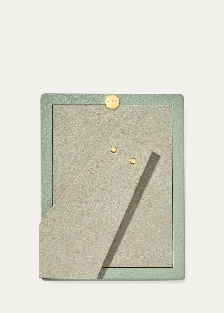 AERIN Piero Leather Photo Frame, 5" x 7" | Thumbnail 6 AERIN Piero Leather Photo Frame, 5" x 7" | Thumbnail 6