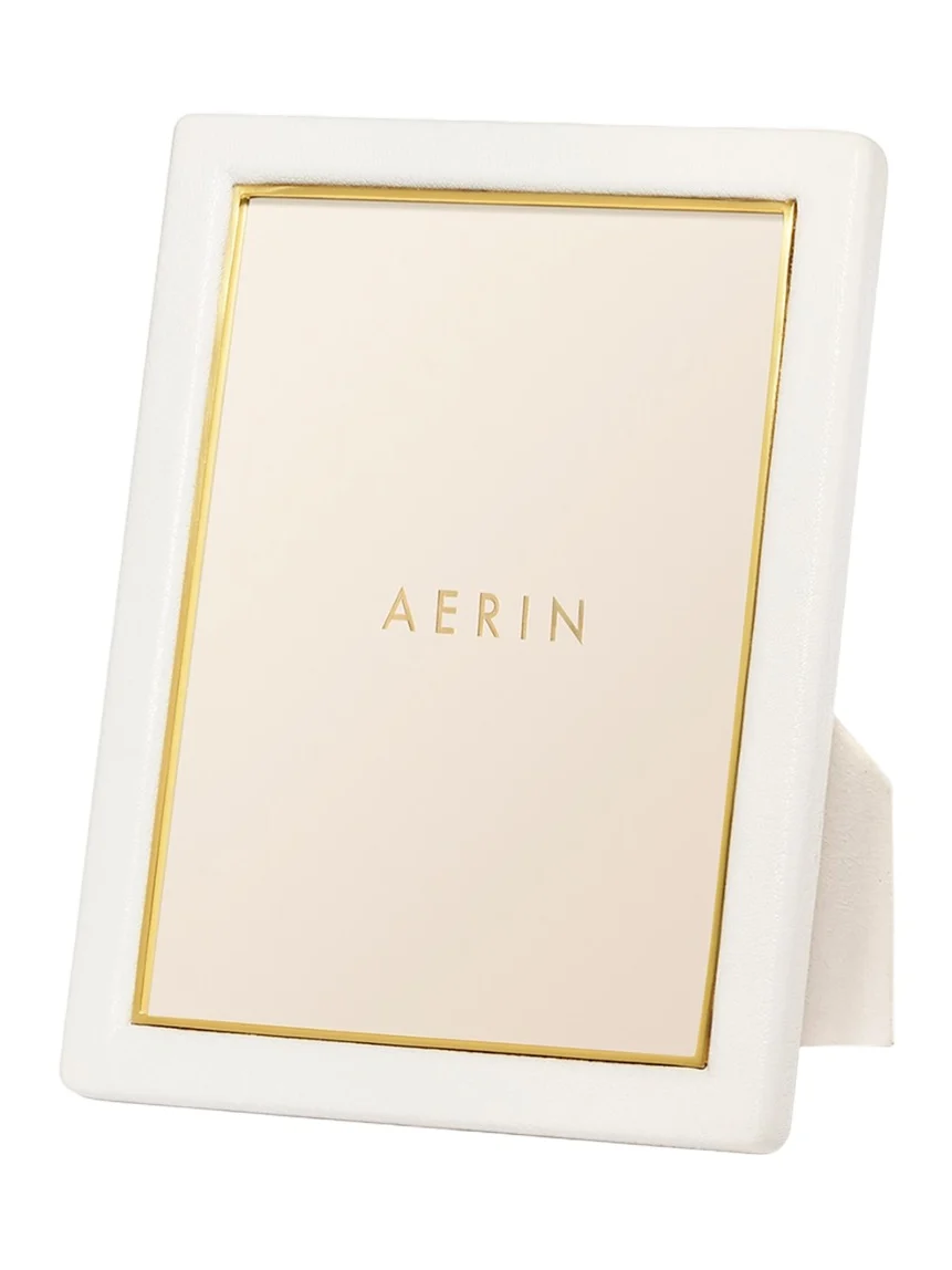 AERIN Piero Leather Photo Frame, 5" x 7"