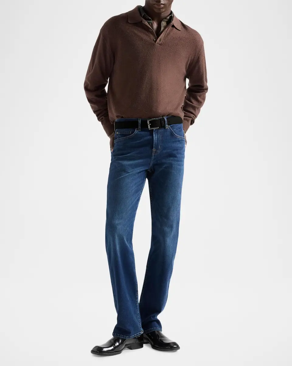 7 For All Mankind Men's Austyn Stretch Denim Straight-Leg Jeans | Thumbnail 2 7 For All Mankind Men's Austyn Stretch Denim Straight-Leg Jeans | Thumbnail 2