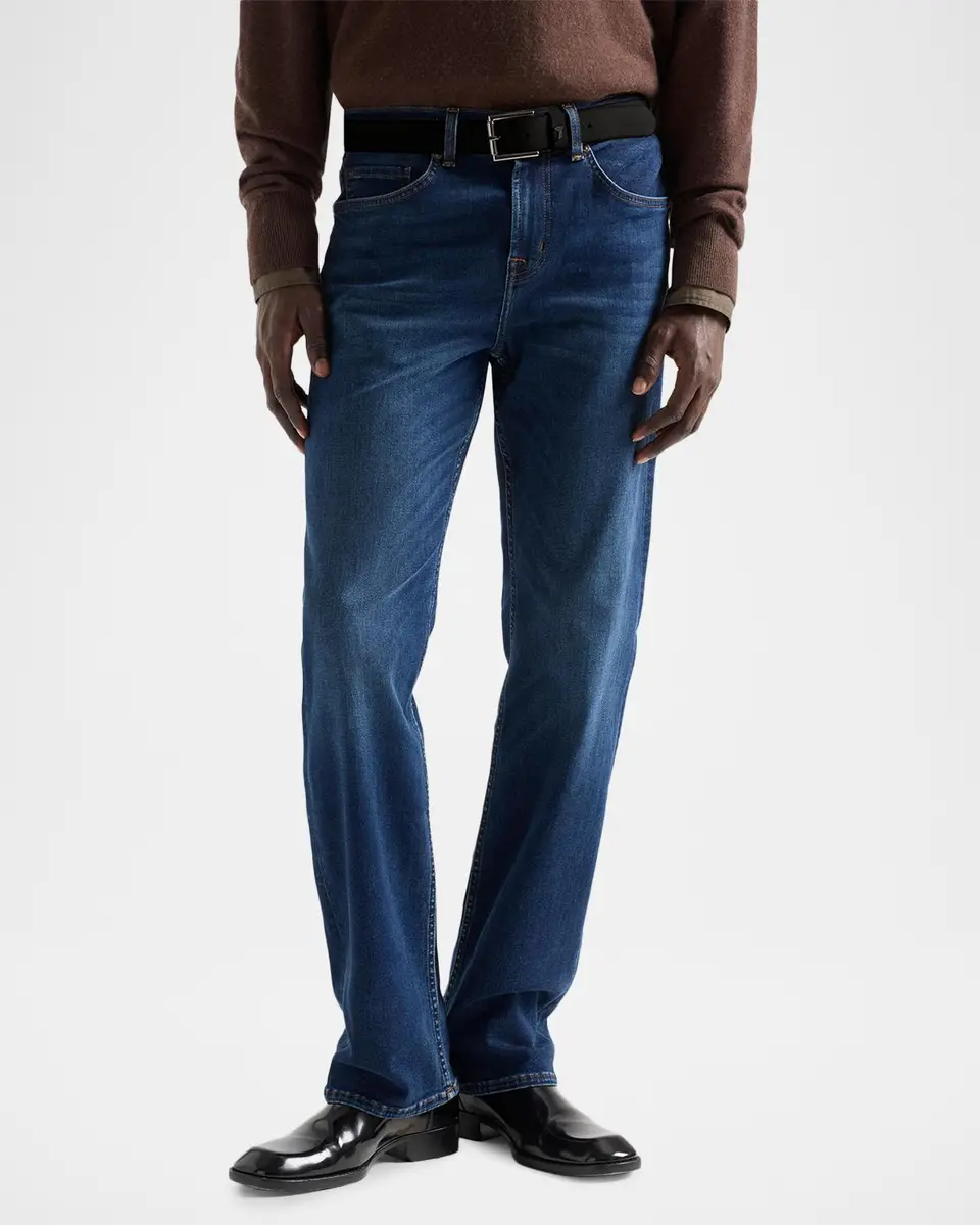 7 For All Mankind Men's Austyn Stretch Denim Straight-Leg Jeans | Thumbnail 4 7 For All Mankind Men's Austyn Stretch Denim Straight-Leg Jeans | Thumbnail 4
