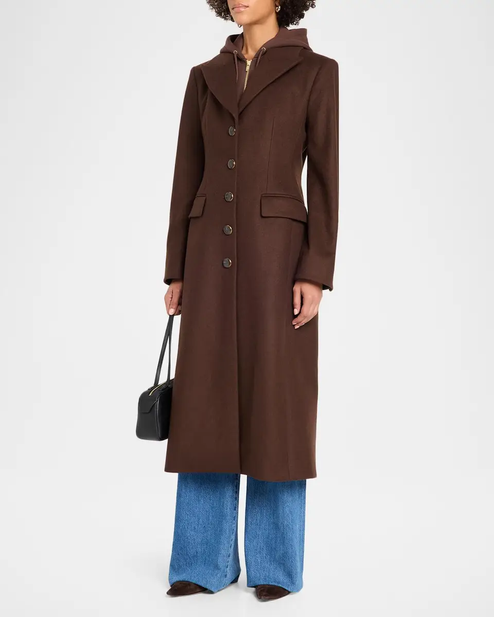 Veronica Beard Elspeth Coat with Hoodie Dickey | Thumbnail 4 Veronica Beard Elspeth Coat with Hoodie Dickey | Thumbnail 4