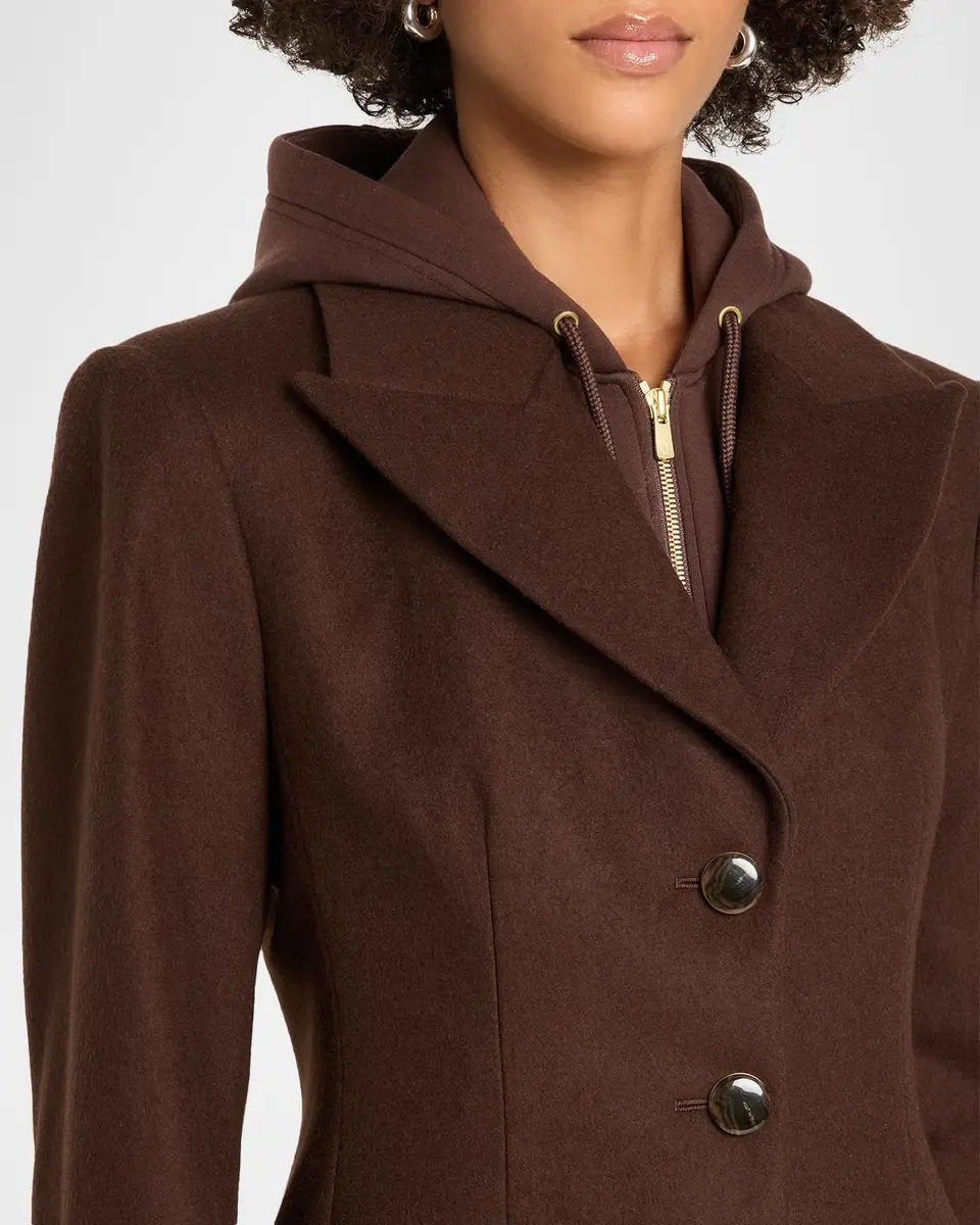 Veronica Beard Elspeth Coat with Hoodie Dickey | Thumbnail 5 Veronica Beard Elspeth Coat with Hoodie Dickey | Thumbnail 5