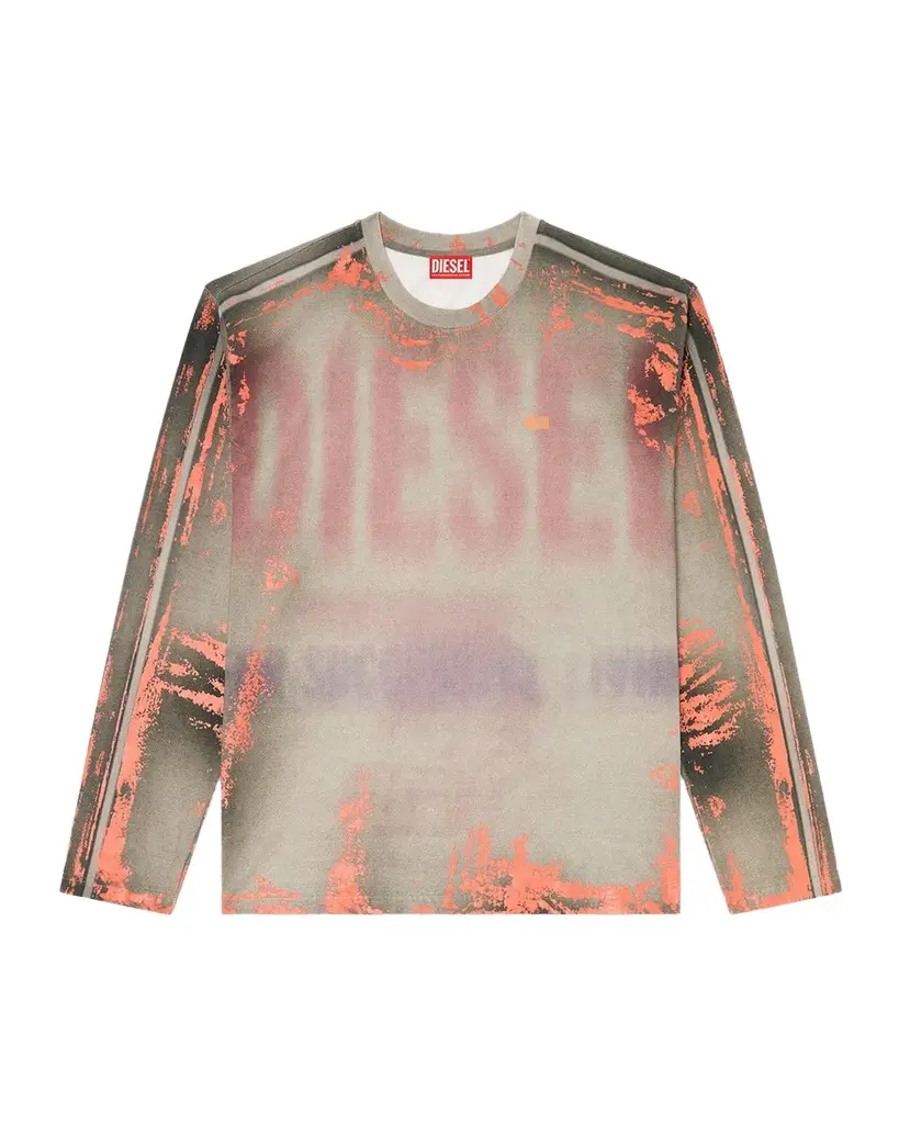 Men's Filmy Long-Sleeve Cotton Jersey T-Shirt Men's Filmy Long-Sleeve Cotton Jersey T-Shirt