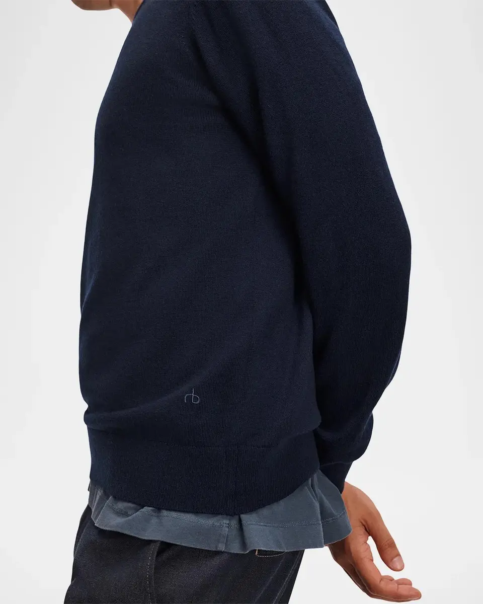 rag & bone Men's 365 Merino Wool Sweater | Thumbnail 5