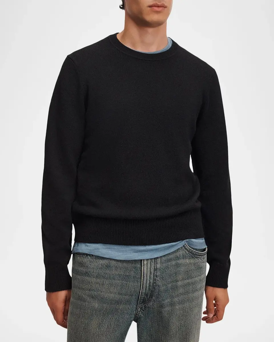 rag & bone Men's 365 Merino Wool Sweater | Thumbnail 4