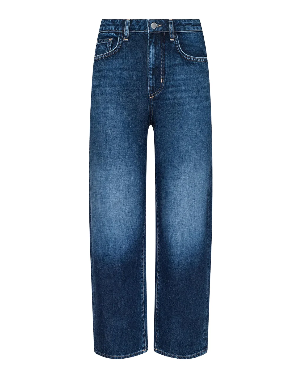 Mallis Cropped Straight Jeans