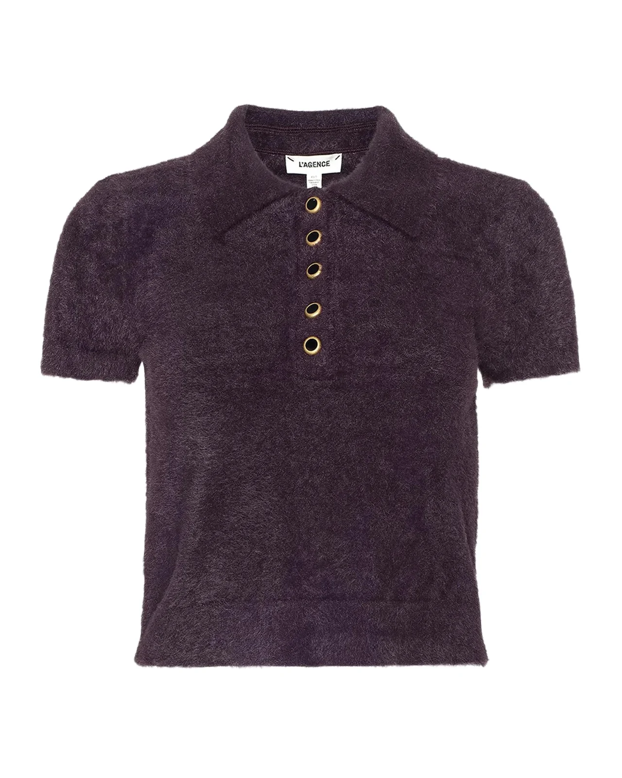 Cirrus Crop Polo Shirt Cirrus Crop Polo Shirt