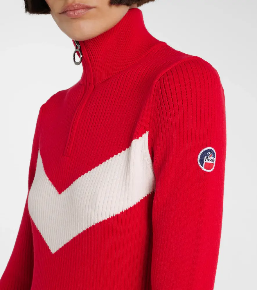 Fusalp Andromede ribbed-knit half-zip sweater | Thumbnail 3 Fusalp Andromede ribbed-knit half-zip sweater | Thumbnail 3
