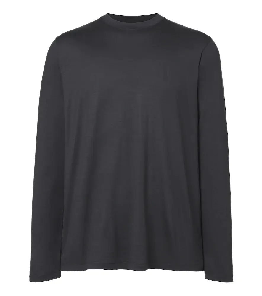 Virgin wool jersey ski top