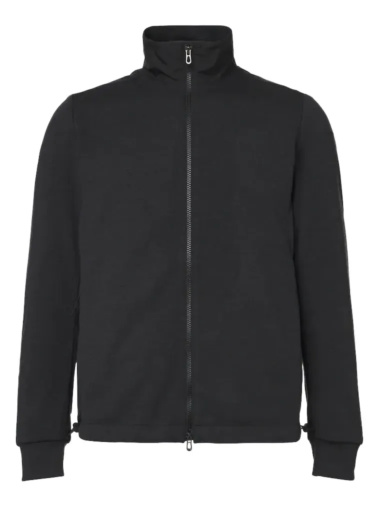 Explorer wool-blend jersey ski sweatshirt Explorer wool-blend jersey ski sweatshirt