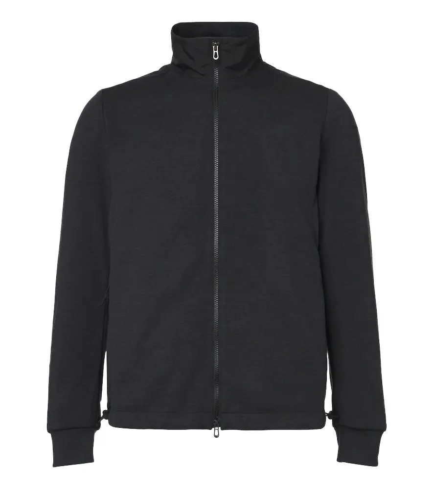 Sease Explorer wool-blend jersey ski sweatshirt