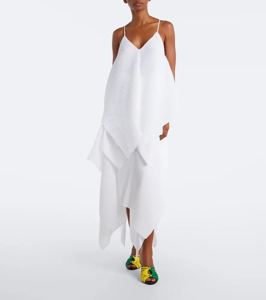 JW Anderson Pleated asymmetric midi skirt | Thumbnail 5 JW Anderson Pleated asymmetric midi skirt | Thumbnail 5