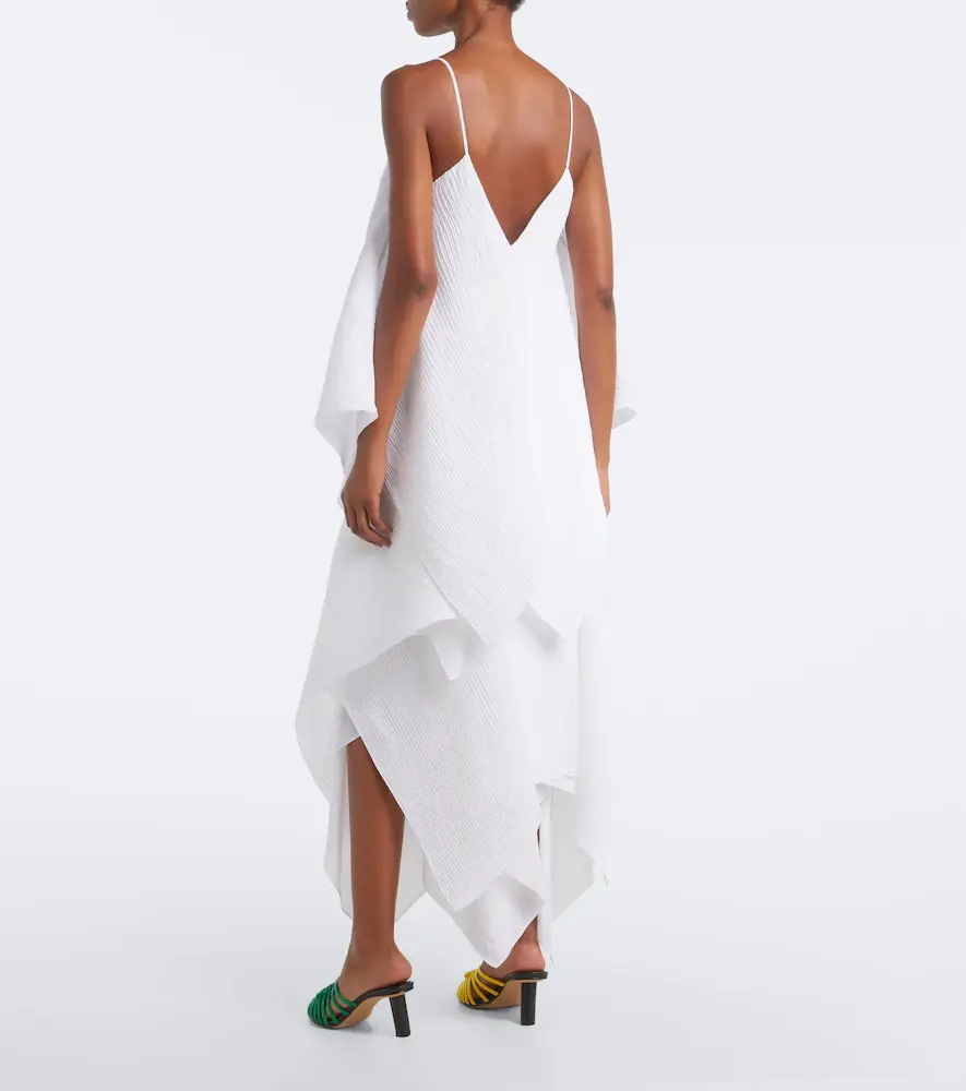 JW Anderson Pleated asymmetric midi skirt | Thumbnail 6 JW Anderson Pleated asymmetric midi skirt | Thumbnail 6