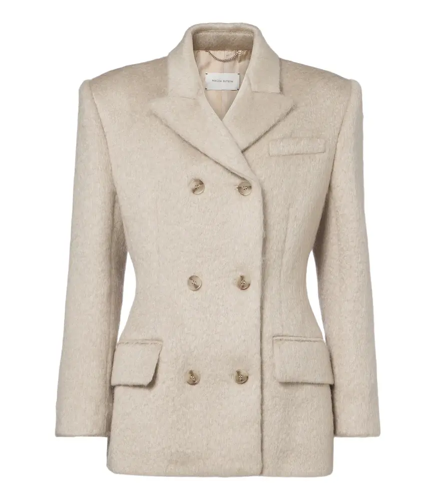 Magda Butrym Double-breasted wool-blend blazer
