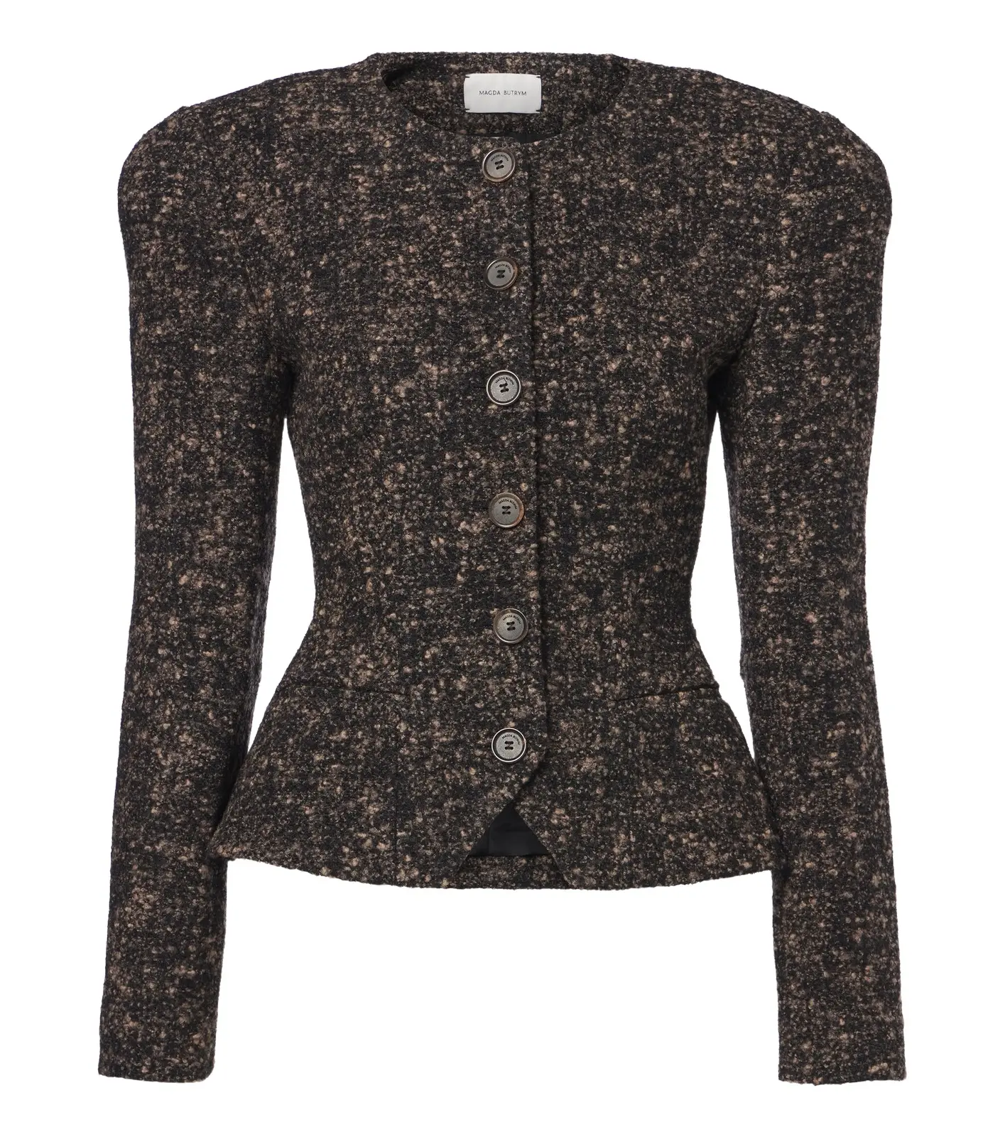 Wool and cashmere-blend bouclé jacket Wool and cashmere-blend bouclé jacket
