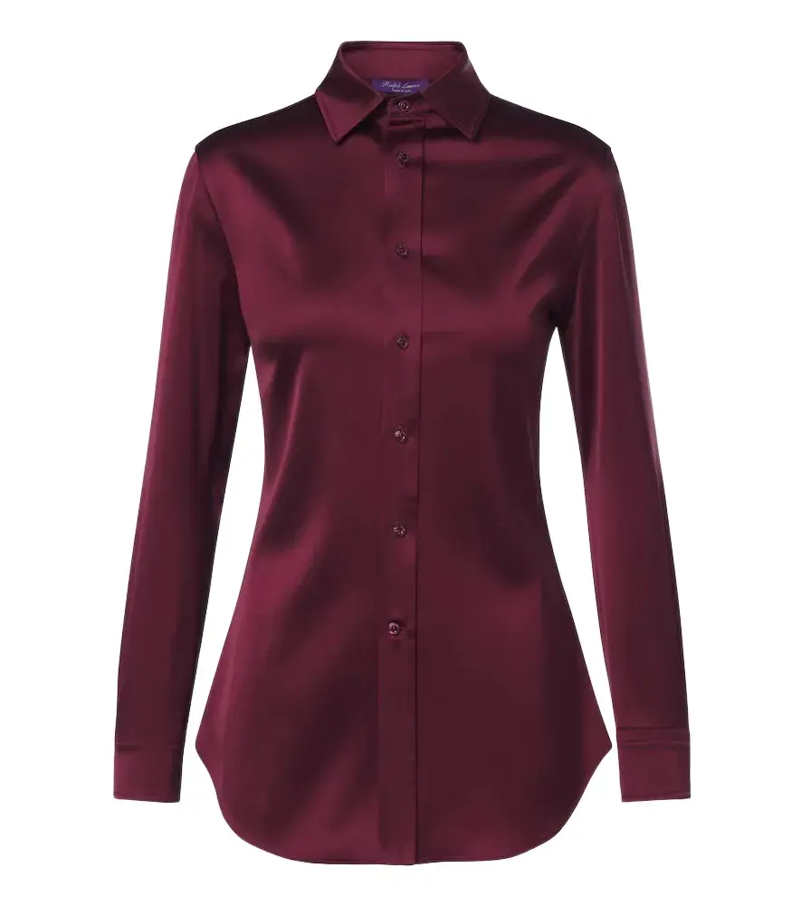 Ralph Lauren Collection Cameron II satin shirt