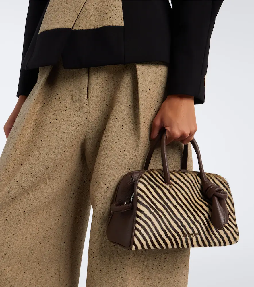 Jacquemus Turismo Small calf hair bowling bag | Thumbnail 7 Jacquemus Turismo Small calf hair bowling bag | Thumbnail 7