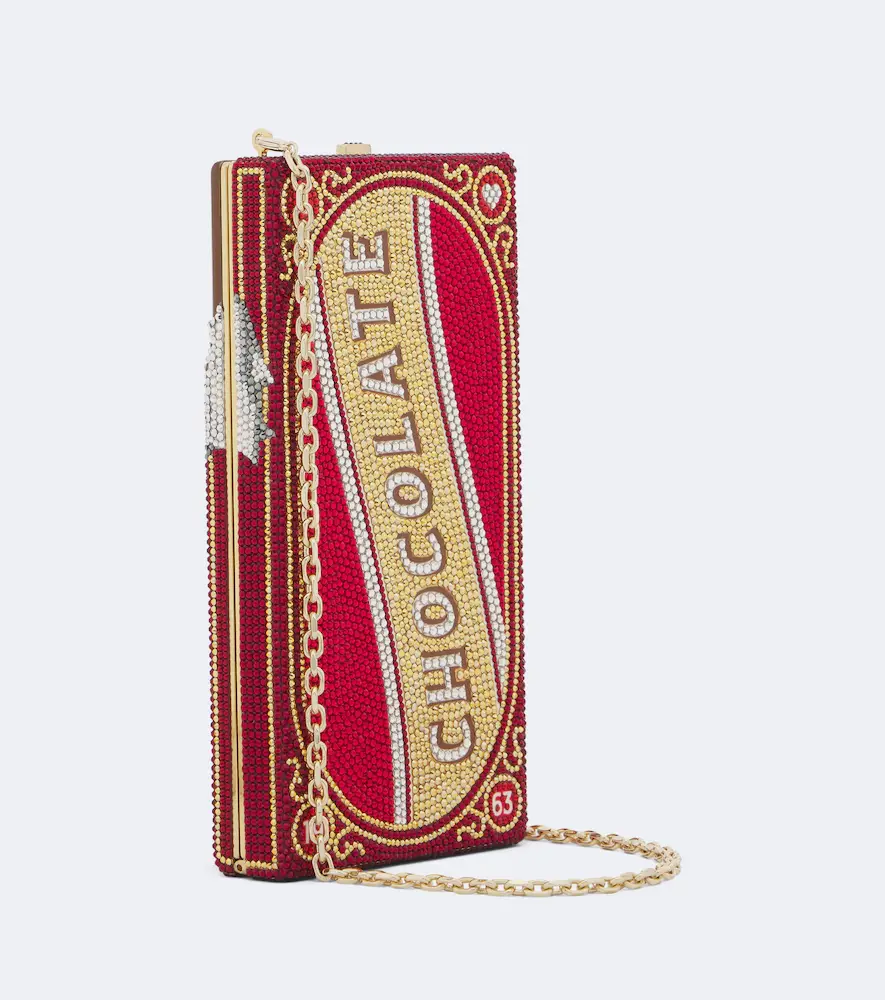 Judith Leiber Couture Candy Bar Milk Chocolate embellished clutch | Thumbnail 2 Judith Leiber Couture Candy Bar Milk Chocolate embellished clutch | Thumbnail 2