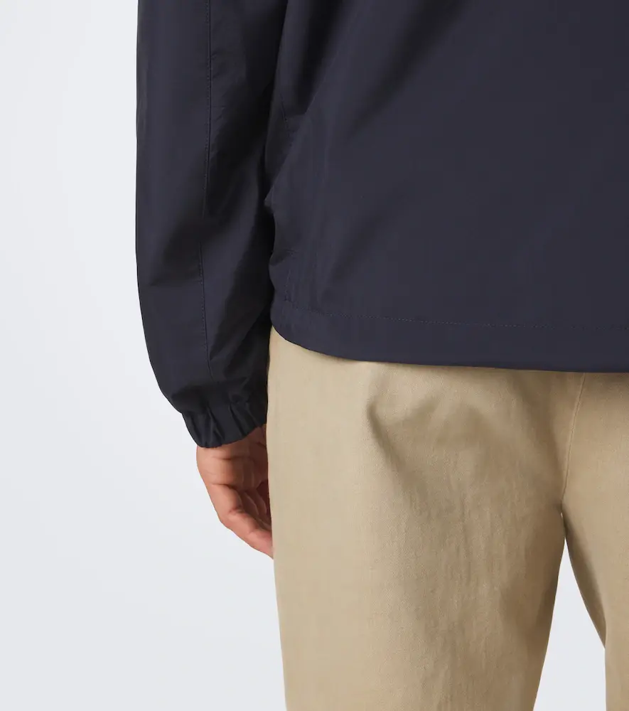 Tod's Leather-trimmed raincoat | Thumbnail 6 Tod's Leather-trimmed raincoat | Thumbnail 6