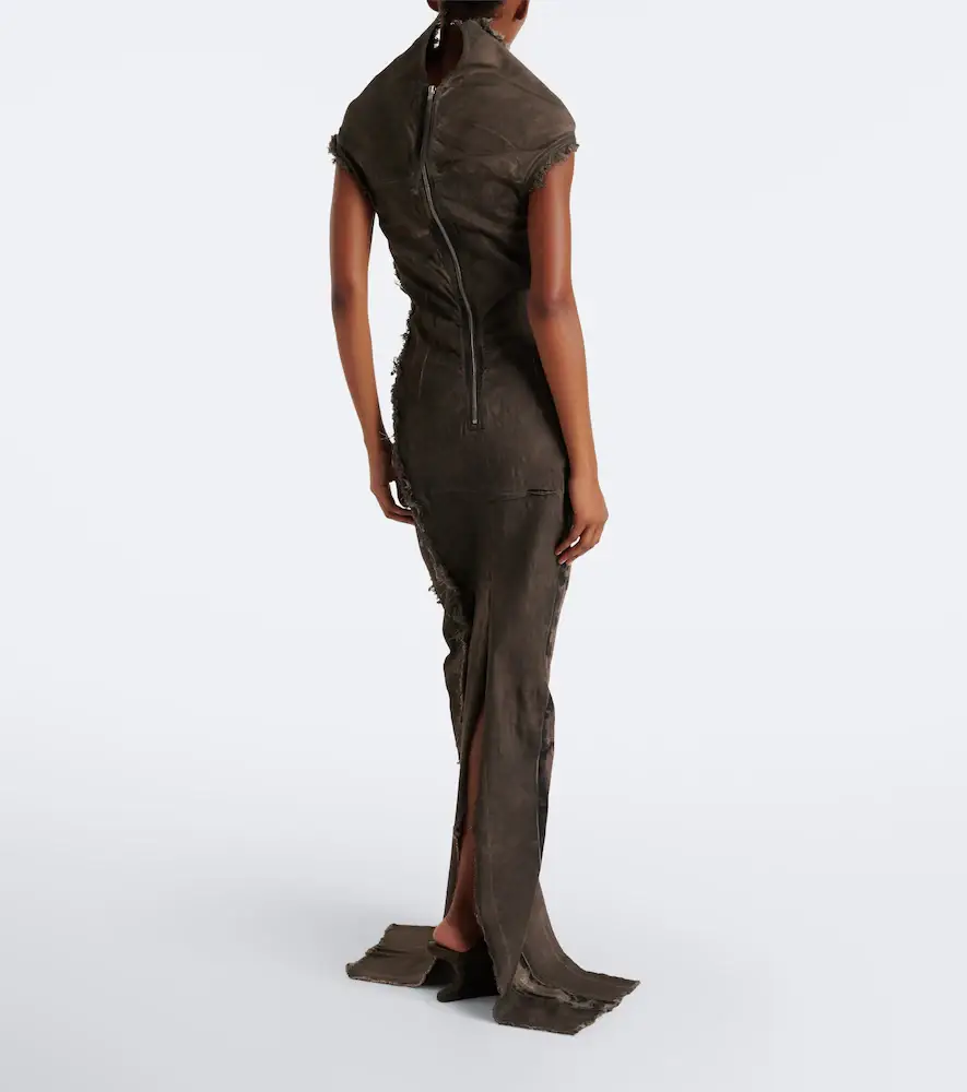 Rick Owens DRKSHDW Sl Etna denim maxi dress | Thumbnail 2 Rick Owens DRKSHDW Sl Etna denim maxi dress | Thumbnail 2