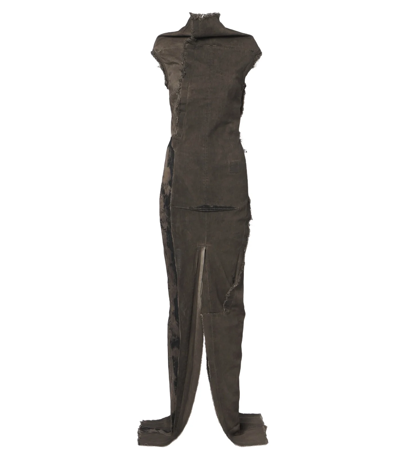 Rick Owens DRKSHDW Sl Etna denim maxi dress