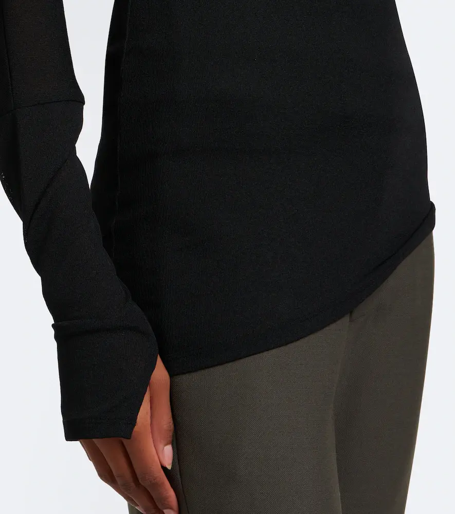 Proenza Schouler Golda draped jersey top | Thumbnail 2 Proenza Schouler Golda draped jersey top | Thumbnail 2