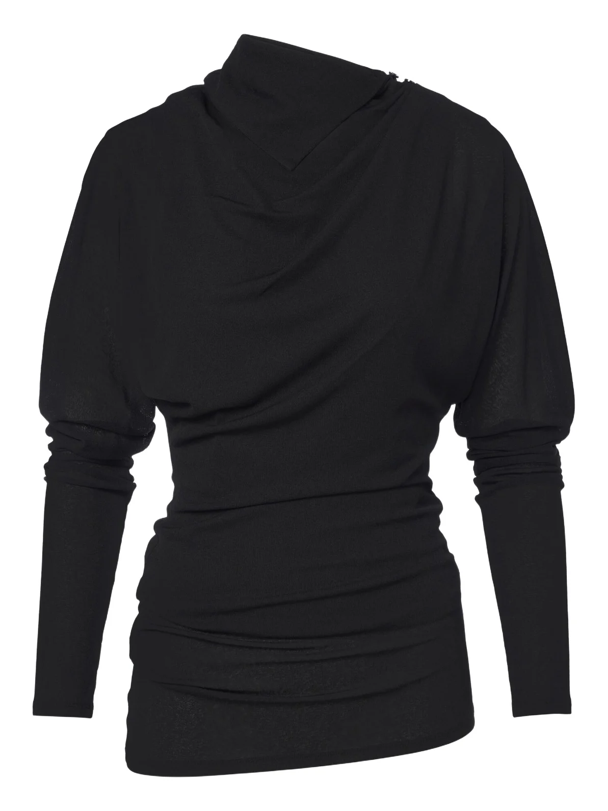 Proenza Schouler Golda draped jersey top