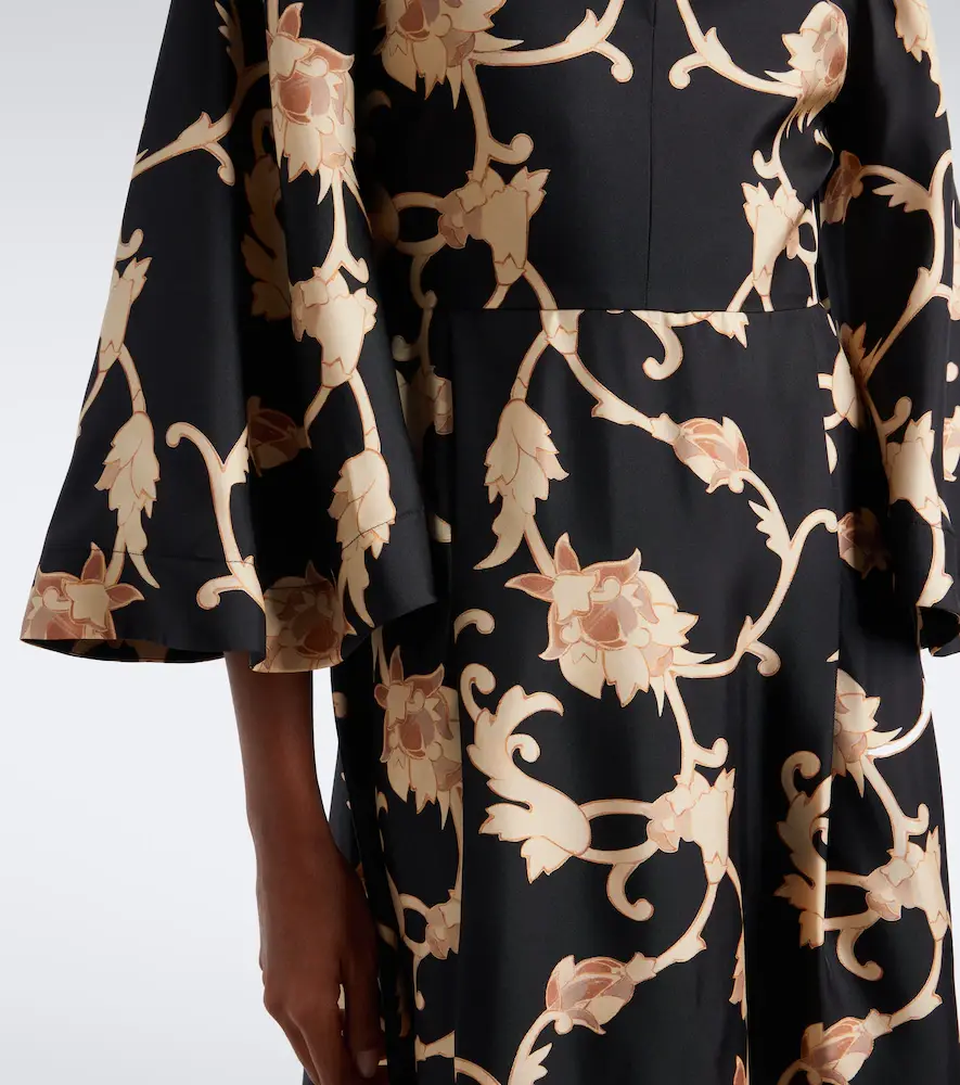 La DoubleJ Belle printed silk twill kaftan | Thumbnail 2 La DoubleJ Belle printed silk twill kaftan | Thumbnail 2