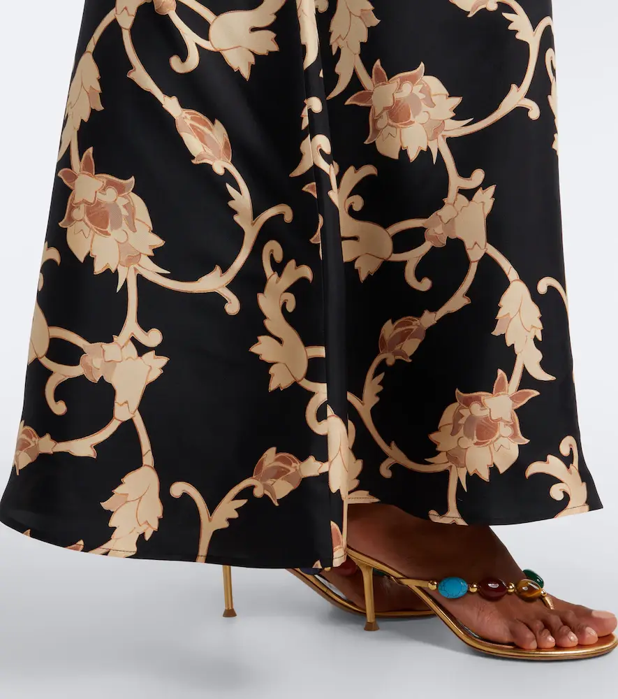La DoubleJ Belle printed silk twill kaftan | Thumbnail 6 La DoubleJ Belle printed silk twill kaftan | Thumbnail 6