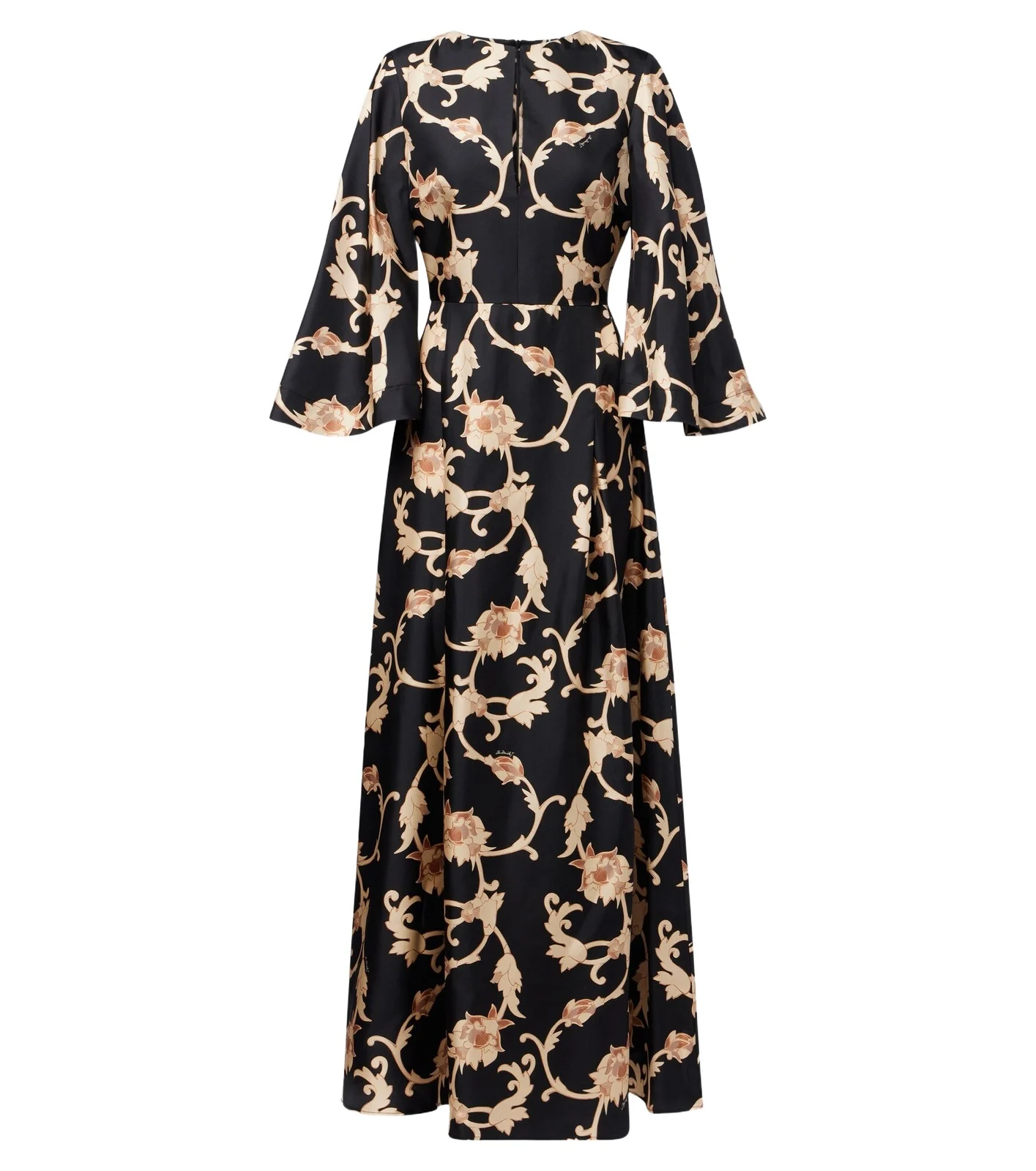Belle printed silk twill kaftan Belle printed silk twill kaftan