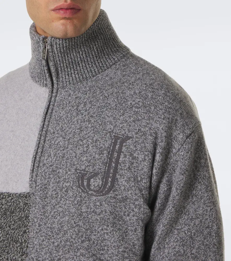 Jacquemus Orlando wool and cashmere half-zip sweater | Thumbnail 2 Jacquemus Orlando wool and cashmere half-zip sweater | Thumbnail 2