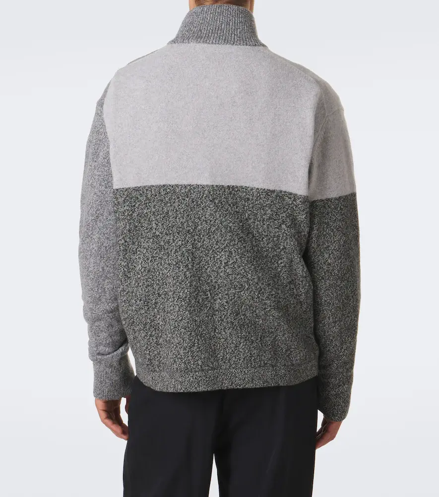 Jacquemus Orlando wool and cashmere half-zip sweater | Thumbnail 3 Jacquemus Orlando wool and cashmere half-zip sweater | Thumbnail 3