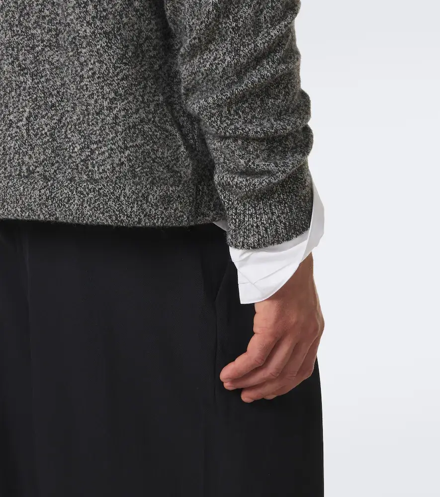 Jacquemus Orlando wool and cashmere half-zip sweater | Thumbnail 4 Jacquemus Orlando wool and cashmere half-zip sweater | Thumbnail 4