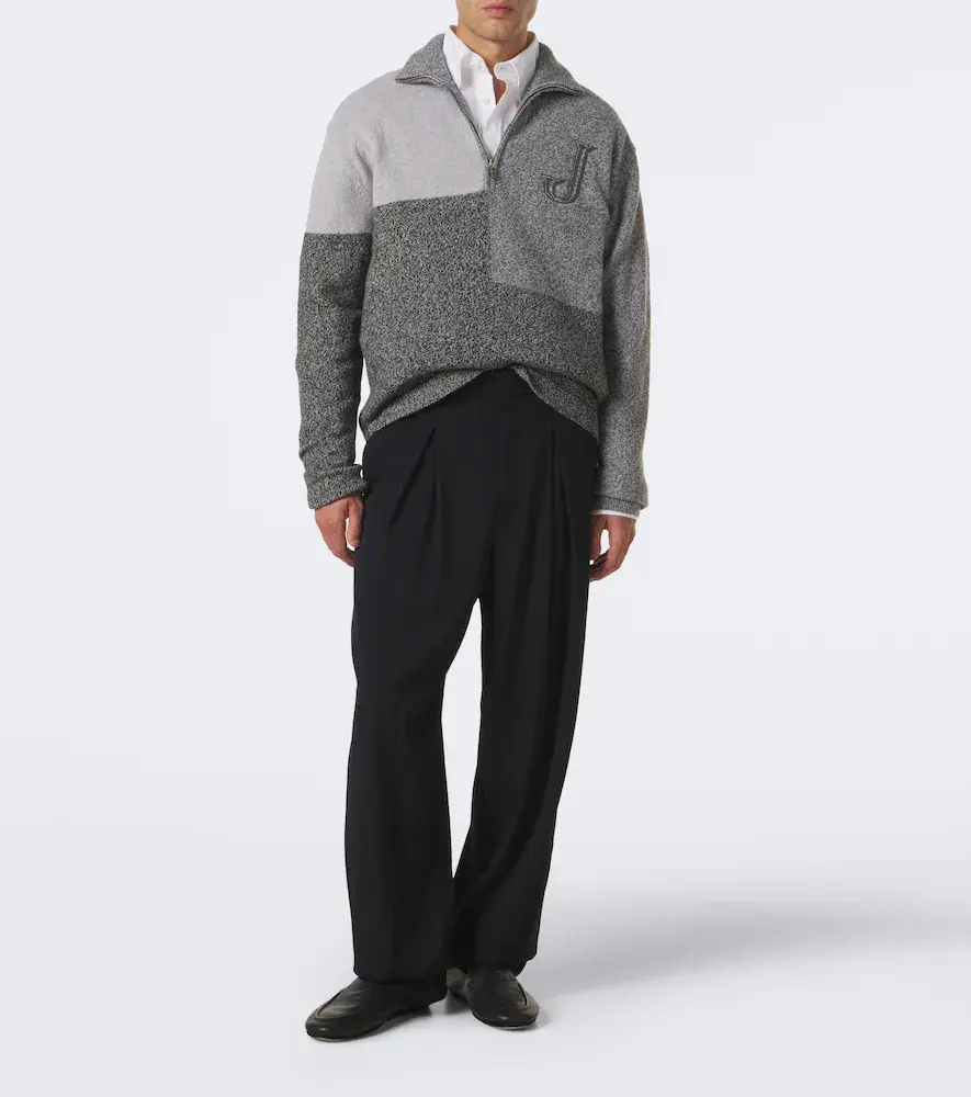 Jacquemus Orlando wool and cashmere half-zip sweater | Thumbnail 5 Jacquemus Orlando wool and cashmere half-zip sweater | Thumbnail 5