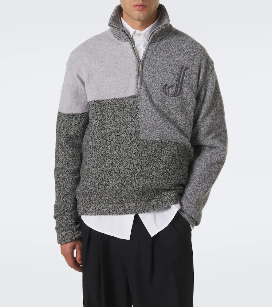 Jacquemus Orlando wool and cashmere half-zip sweater | Thumbnail 6 Jacquemus Orlando wool and cashmere half-zip sweater | Thumbnail 6