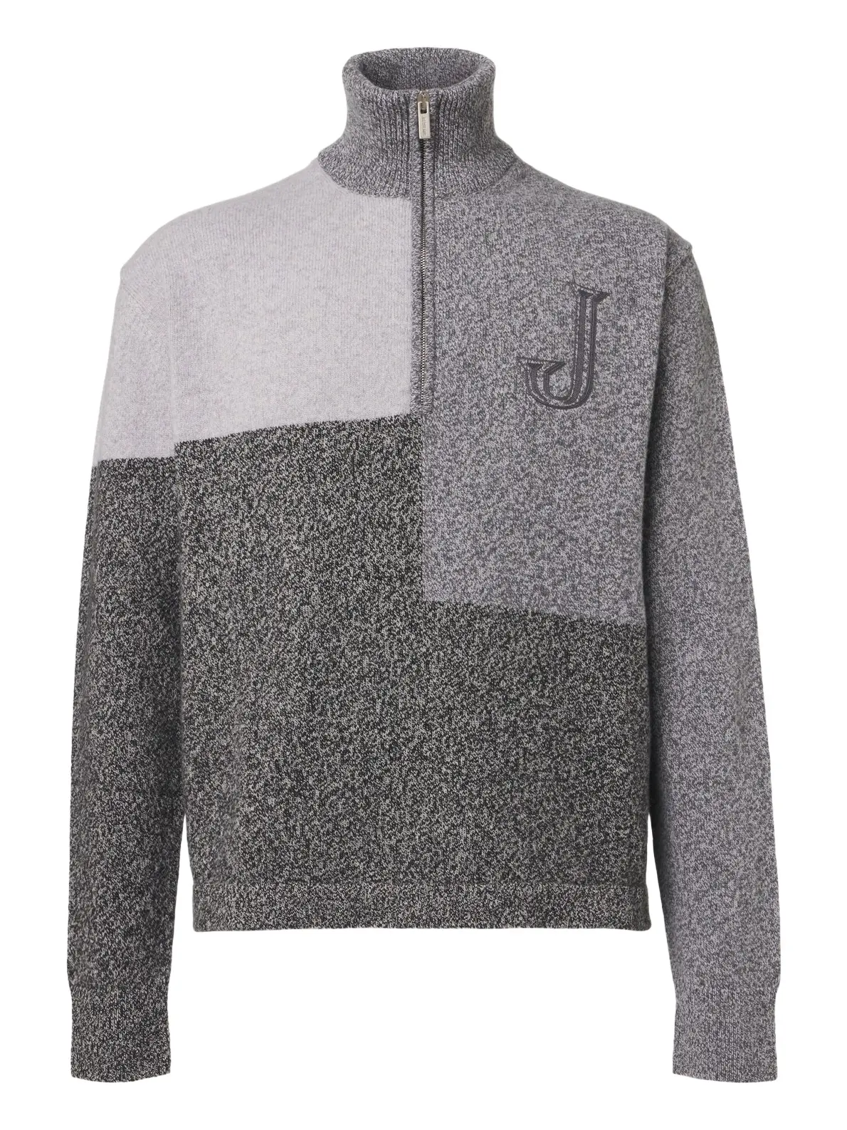 Jacquemus Orlando wool and cashmere half-zip sweater