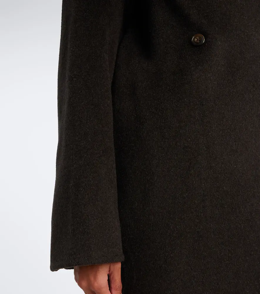 Loulou de Saison Aris double-breasted wool and cashmere coat | Thumbnail 3 Loulou de Saison Aris double-breasted wool and cashmere coat | Thumbnail 3