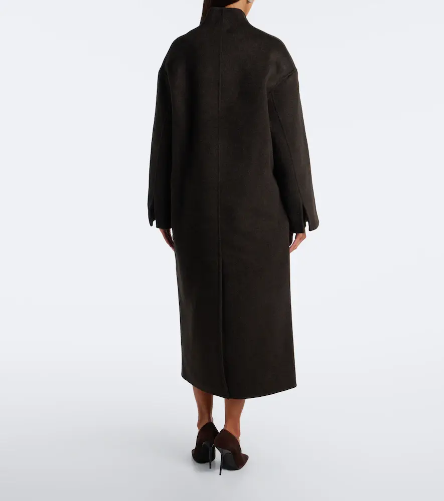 Loulou de Saison Aris double-breasted wool and cashmere coat | Thumbnail 4 Loulou de Saison Aris double-breasted wool and cashmere coat | Thumbnail 4