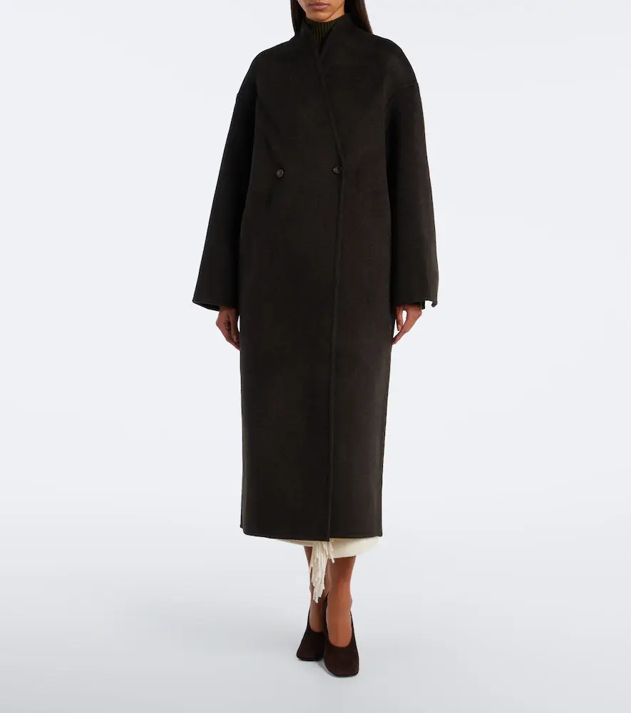 Loulou de Saison Aris double-breasted wool and cashmere coat | Thumbnail 5 Loulou de Saison Aris double-breasted wool and cashmere coat | Thumbnail 5