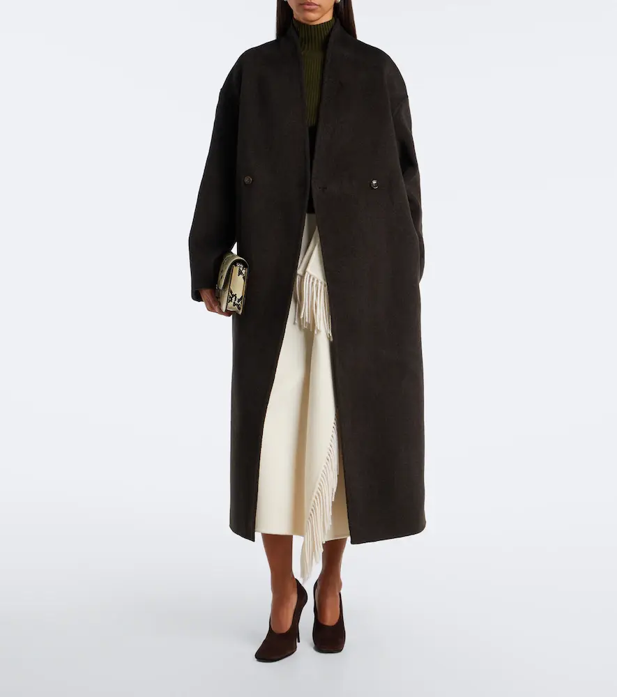 Loulou de Saison Aris double-breasted wool and cashmere coat | Thumbnail 6 Loulou de Saison Aris double-breasted wool and cashmere coat | Thumbnail 6