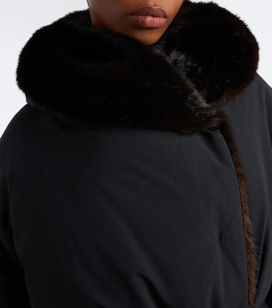 Loulou de Saison Darcy belted down coat | Thumbnail 3 Loulou de Saison Darcy belted down coat | Thumbnail 3