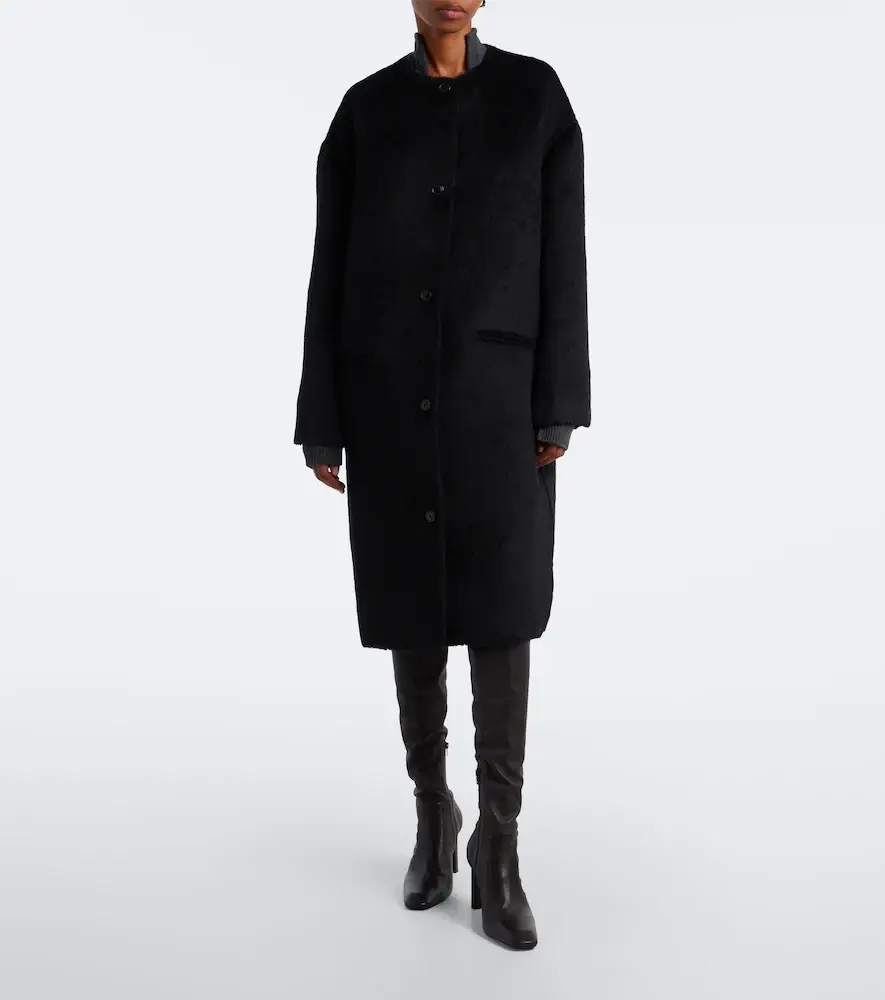 Loulou de Saison Orson alpaca and wool coat | Thumbnail 5 Loulou de Saison Orson alpaca and wool coat | Thumbnail 5