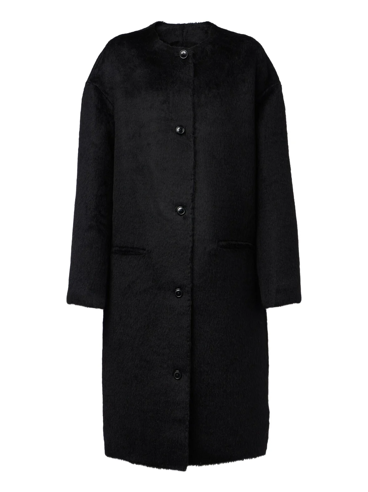 Loulou de Saison Orson alpaca and wool coat