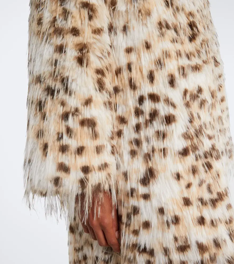 Loulou de Saison Eya animal-print coat | Thumbnail 5 Loulou de Saison Eya animal-print coat | Thumbnail 5