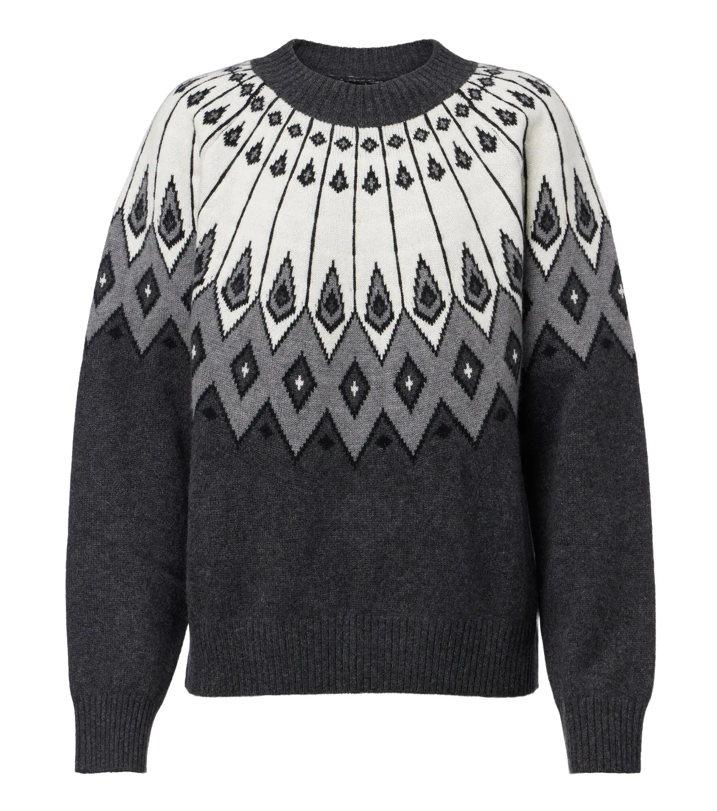Hans jacquard cashmere sweater Hans jacquard cashmere sweater