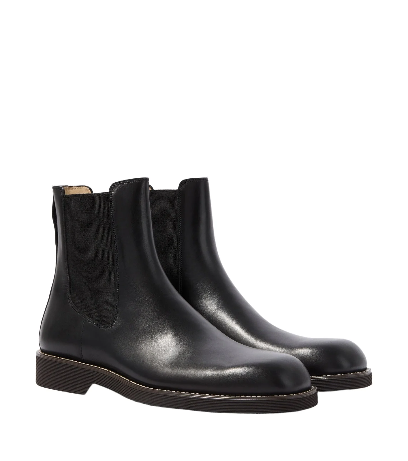Leather Chelsea boots