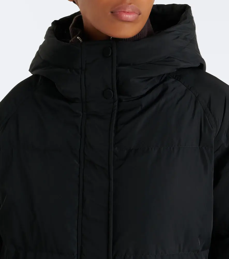 Yves Salomon Hooded down coat | Thumbnail 3 Yves Salomon Hooded down coat | Thumbnail 3