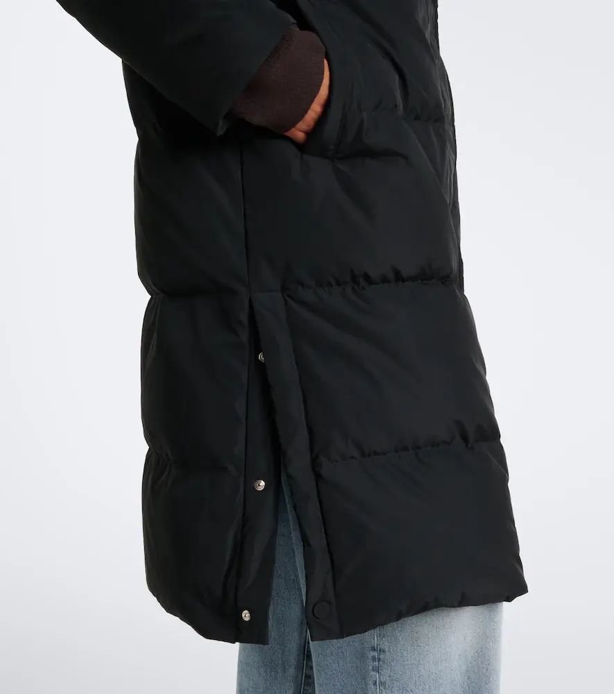 Yves Salomon Hooded down coat | Thumbnail 5 Yves Salomon Hooded down coat | Thumbnail 5