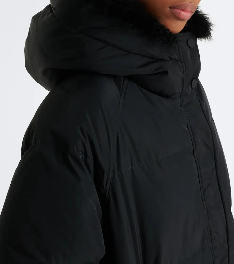 Yves Salomon Hooded down coat | Thumbnail 7 Yves Salomon Hooded down coat | Thumbnail 7