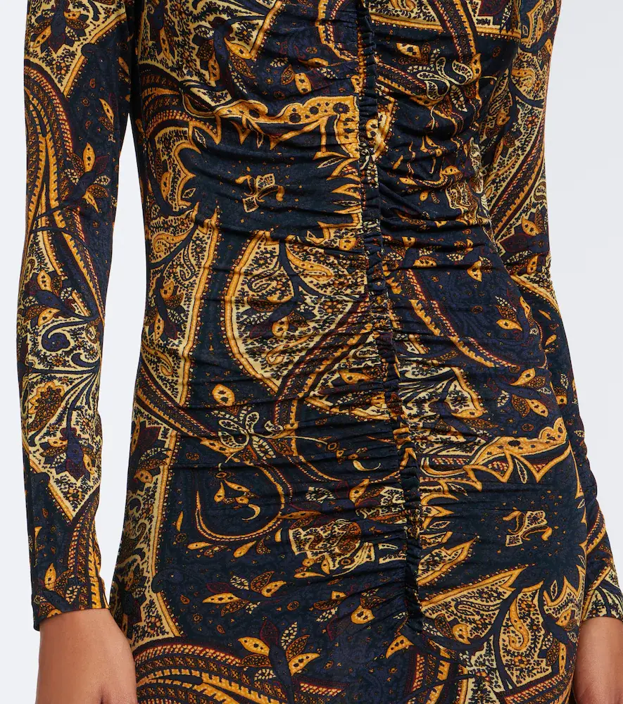 Ulla Johnson Ida paisley jersey midi dress | Thumbnail 4 Ulla Johnson Ida paisley jersey midi dress | Thumbnail 4